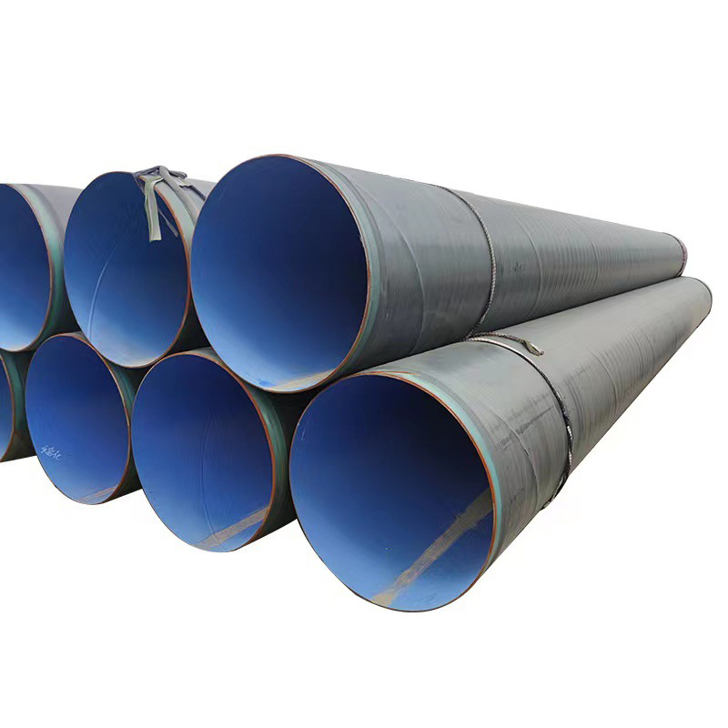 Thick-walled large-diameter DN900 3PE anti-corrosion carbon steel pipe