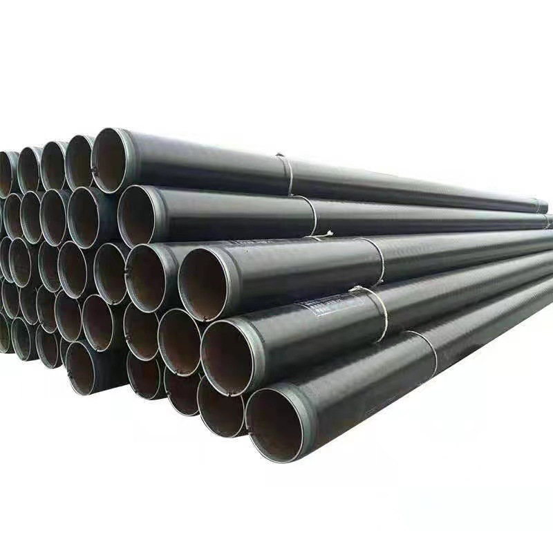 Thick-walled large-diameter DN900 3PE anti-corrosion carbon steel pipe