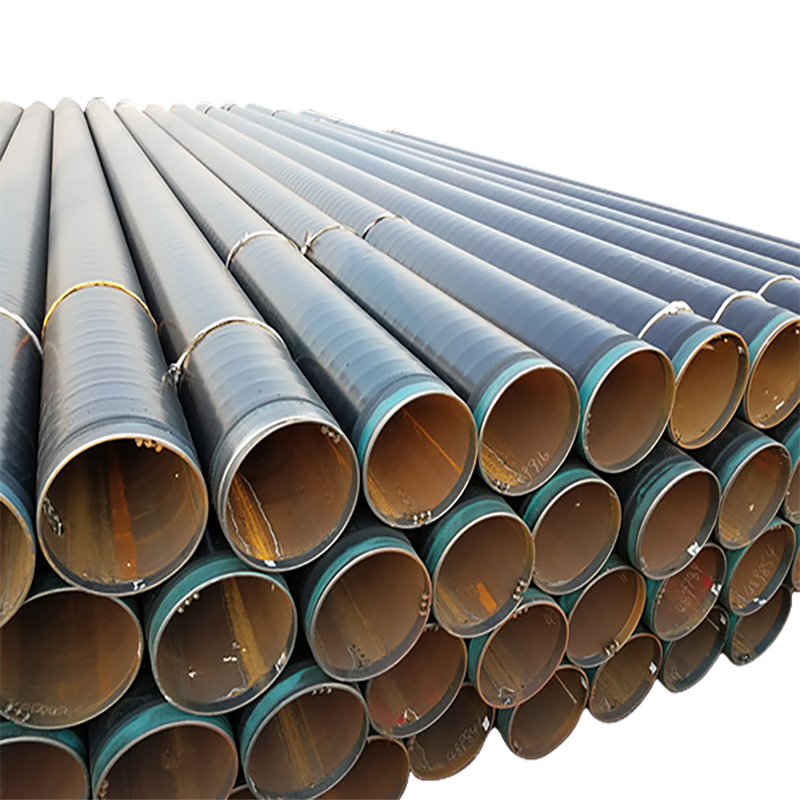 Thick-walled large-diameter DN900 3PE anti-corrosion carbon steel pipe