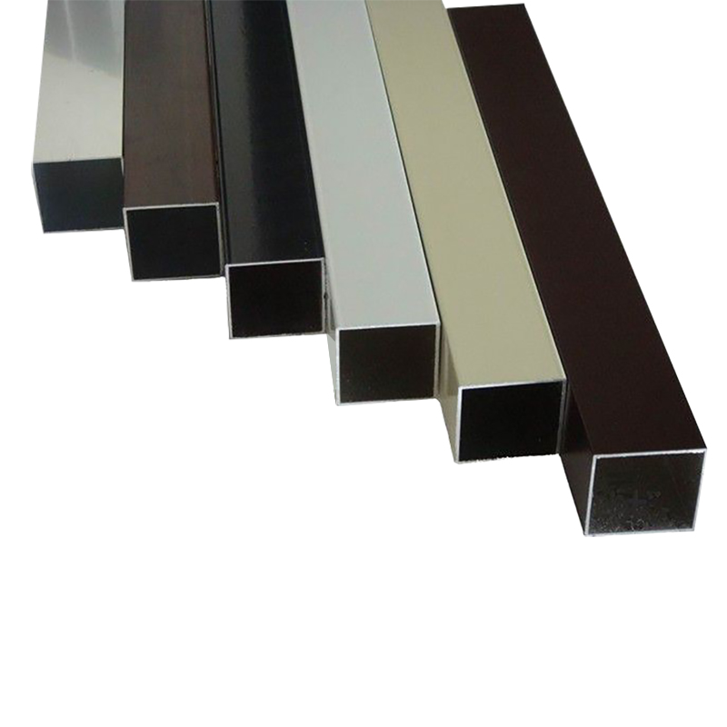 aluminium rectangular profile / square aluminium aluminum tube