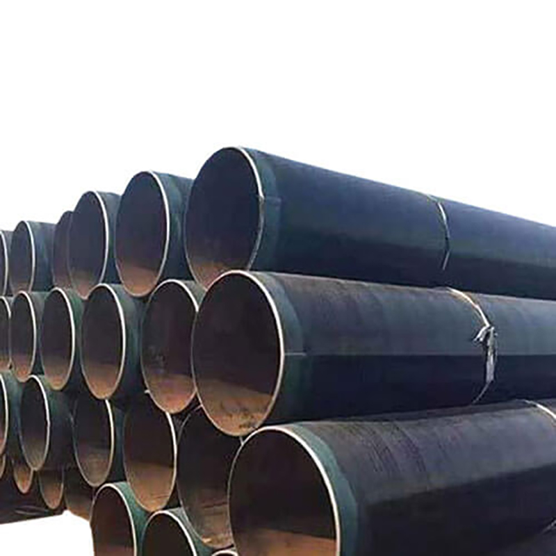 Thick-walled large-diameter DN900 3PE anti-corrosion carbon steel pipe